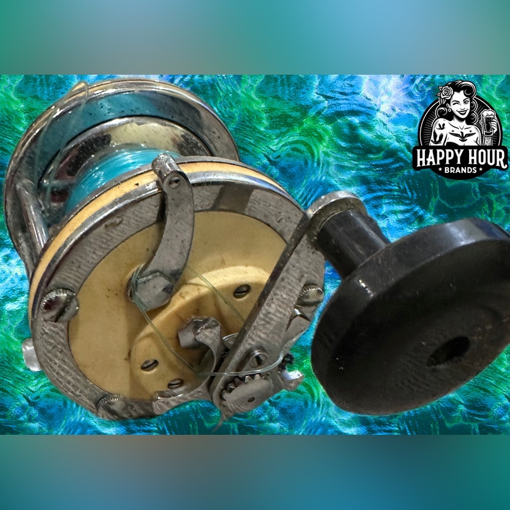 Nice Vintage Garcia Mitchell 622 Saltwater Fishing Reel Made In France